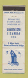 Matchbook Cover - Pompeii Restaurant New Castle DE WEAR