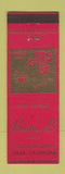 Matchbook Cover - Boston B Tulsa OK