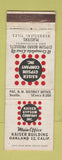 Matchbook Cover - Kaiser Gypsum Oakland CA WORN