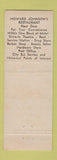 Matchbook Cover - Harvey's Motel Lynchburg VA