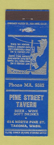 Matchbook Cover - Pine Street Tavern Tacoma WA