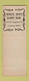 Matchbook Cover - White Spot Grill Lansing MI