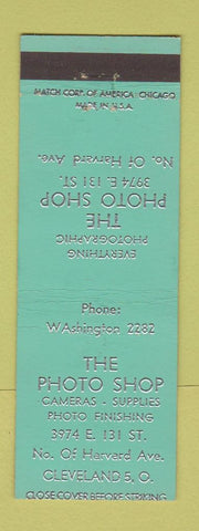 Matchbook Cover - The Photo Shop Cleveland OH