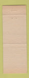 Matchbook Cover - Edison Restaurant Toledo OH