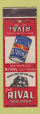 Matchbook Cover - Rival Dog Food