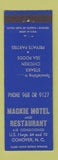 Matchbook Cover - Mackie Motel Restaurant Conover NC