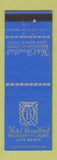 Matchbook Cover - Hotel Broadlind Long Beach CA