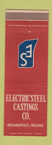 Matchbook Cover - Electric Steel Castings Indianapolis IN