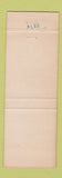 Matchbook Cover - Hotel New Penn New Castle PA