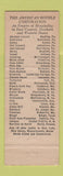 Matchbook Cover - Yorktowne Hotel York PA