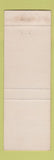 Matchbook Cover - Dorm'e Motel Erie PA Angelotti's Supper Club WEAR