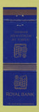 Matchbook Cover - Royal Bank