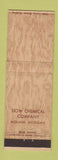 Matchbook Cover - Dow Chemical Midland MI