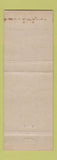 Matchbook Cover - Skyline Motel Indianapolis IN
