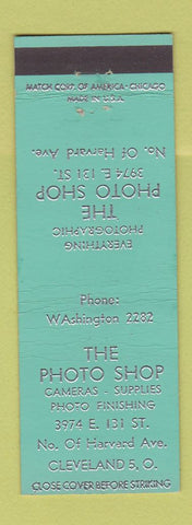 Matchbook Cover - The Photo Shop Cleveland OH
