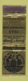 Matchbook Cover - Society of Savings 1949 Cleveland OH