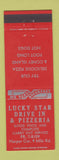 Matchbook Cover - Lucky Star Drive In Pizza