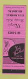 Matchbook Cover - Mary's Beauty Salon Bellwood PA girlie