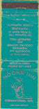 Matchbook Cover - Moonbi Inn Germantown WI WEAR