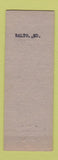 Matchbook Cover - Mary's Cafe Baltimore MD
