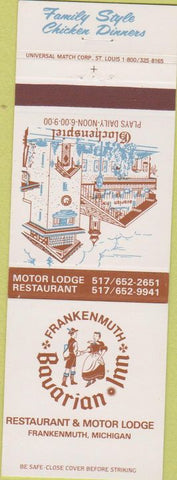 Matchbook Cover - Frankenmuth Bavarian Inn MI