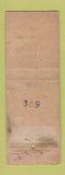 Matchbook Cover - Sam Gerson Men's Clothes Philadelphia PA WORN