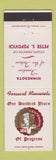 Matchbook Cover - Minnesota Centennial 1958 Peter Popovich MN