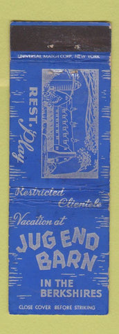 Matchbook Cover - Jug End Barn Sheffield MA WEAR