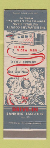 Matchbook Cover - Delaware County National Bank Media PA