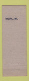 Matchbook Cover - Mary's Cafe Baltimore MD
