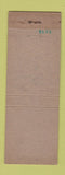 Matchbook Cover - Hotel New Governor Harrisburg PA WEAR