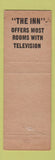 Matchbook Cover - Fort Bedford Inn Bedford PA WEAR