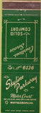 Matchbook Cover - Skyline Parkway Waynesboro VA