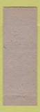 Matchbook Cover - Panza's Moonlight Inn Saratoga NY