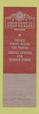Matchbook Cover - Fairfax Dining Room Pittsburgh PA Arlington