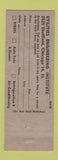 Matchbook Cover - Diesel Jobs Utilities Engineering Chicago IL