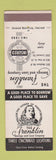 Matchbook Cover - Franklin Savings and Loan Cincinnati OH Benjamin