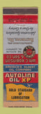Matchbook Cover - Autoline Oil XP WM Robinson Baltimore MD