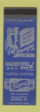 Matchbook Cover - Fegan's Dry Cleaning Palmyra PA WEAR