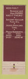 Matchbook Cover - Ralph Dunne Narberth PA Socony oil gas Jeddo Coal