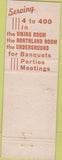 Matchbook Cover - Hotel Coates Virginia MN