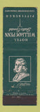 Matchbook Cover - Hotel William Penn Pittsburgh PA Statler WEAR