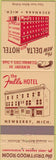 Matchbook Cover - Delta Hotel Escanaba MI