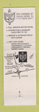 Matchbook Cover - Spectrum Lounge The Arena Master Hosts Inn Wilkes Barre PA