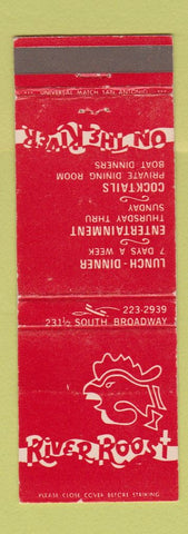 Matchbook Cover - River Roost Restaurant WEAR