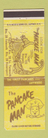 Matchbook Cover - Pancake Man Dennisport Falmouth MA