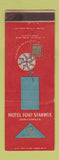 Matchbook Cover - Hotel Fort Stanwix Johnstown PA #1 RED WEAR