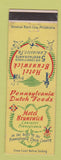 Matchbook Cover - Hotel Brunswick Lancaster PA