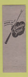 Matchbook Cover - Carter Machine Tool Rockford IL