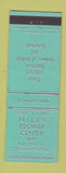 Matchbook Cover - John Lupo Miles Flower Center Cleveland OH WEAR